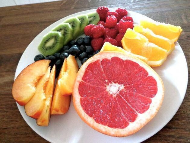 您最喜欢的饮食的水果和浆果
